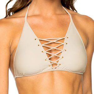 Luli Fama Miami bikini top XS NWT